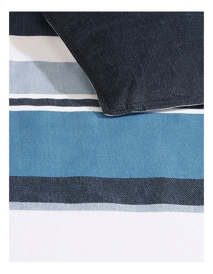 Westport Quilt Cover Set in Navy image 5
