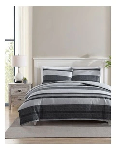 Ardmoore Quilt Cover Set  in Dark Grey