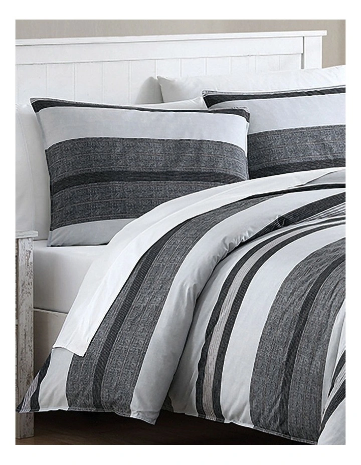 Ardmoore Quilt Cover Set  in Dark Grey image 4