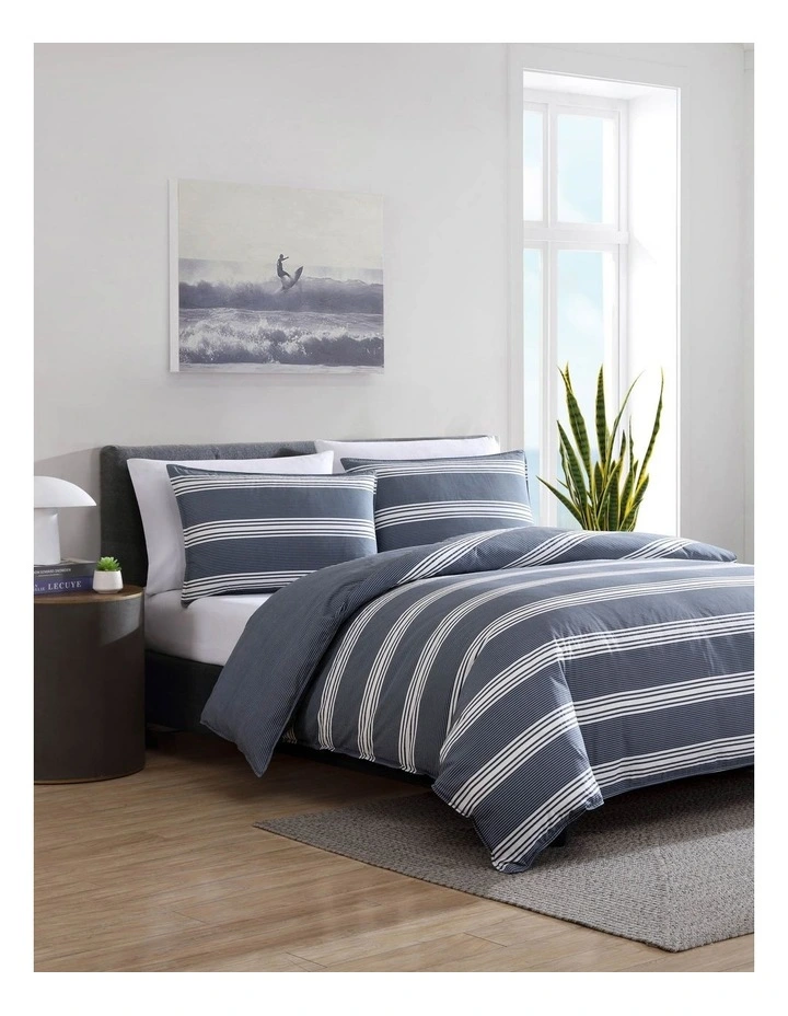 Craver Quilt Cover Set in Charcoal image 3