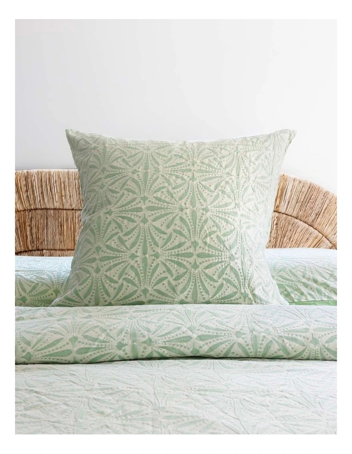 Huxley Euro Pillowcase Sage image 2