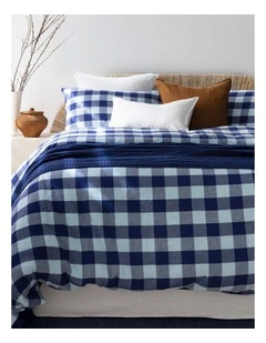Willow Quilt Cover Set Blue