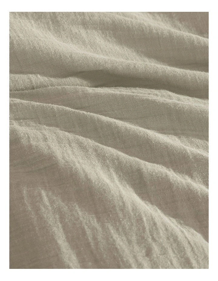 Earth Quilt Cover Set Coastal in Grey image 2