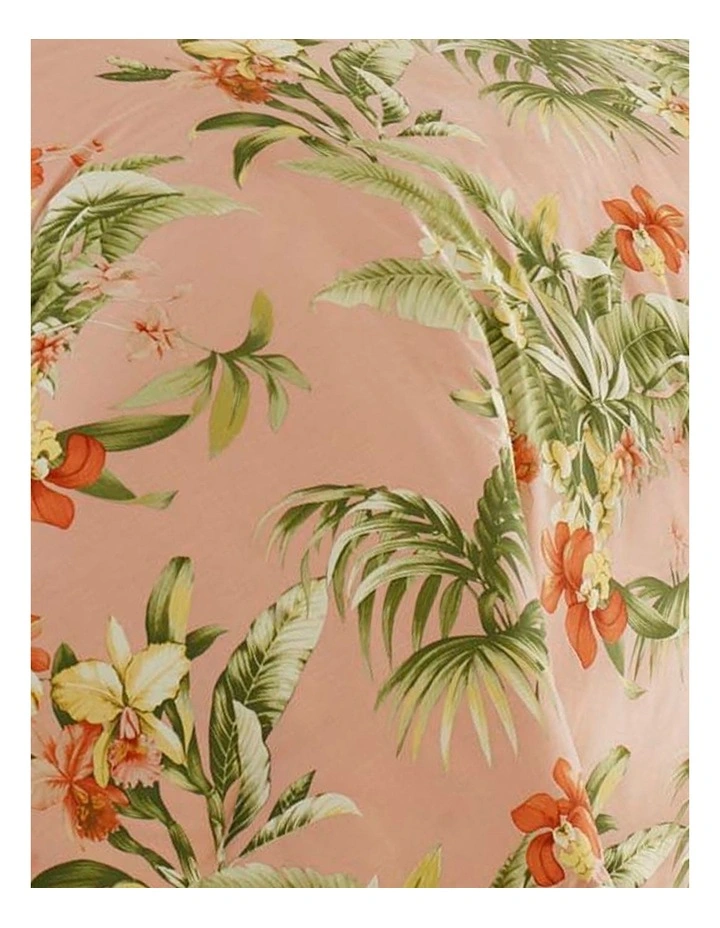 Siesta Key Quilt Cover Set in Cantaloupe image 3