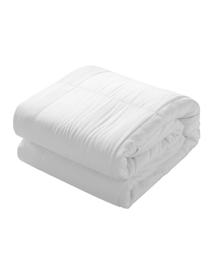 Natural Home Winter Bamboo Quilt 450gsm in White image 2