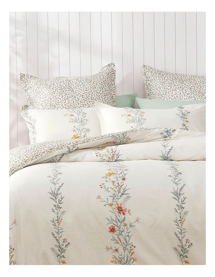 Dreamaker Bower Cotton Reversible Quilt Cover image 3