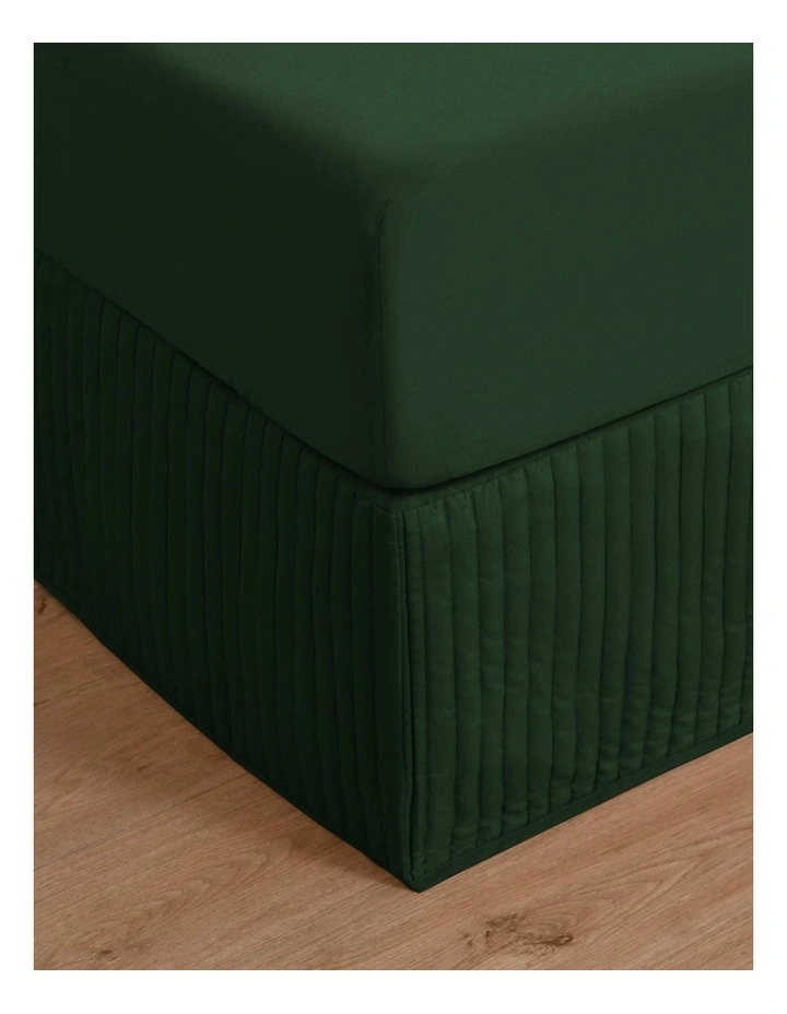 Dreamaker Quilted Valance in Eden Green image 1