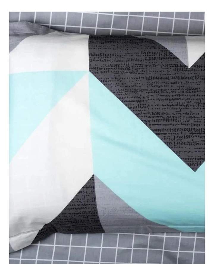 GIOIA CASA Modern City Reversible Printed Cotton Quilt Cover Set image 5