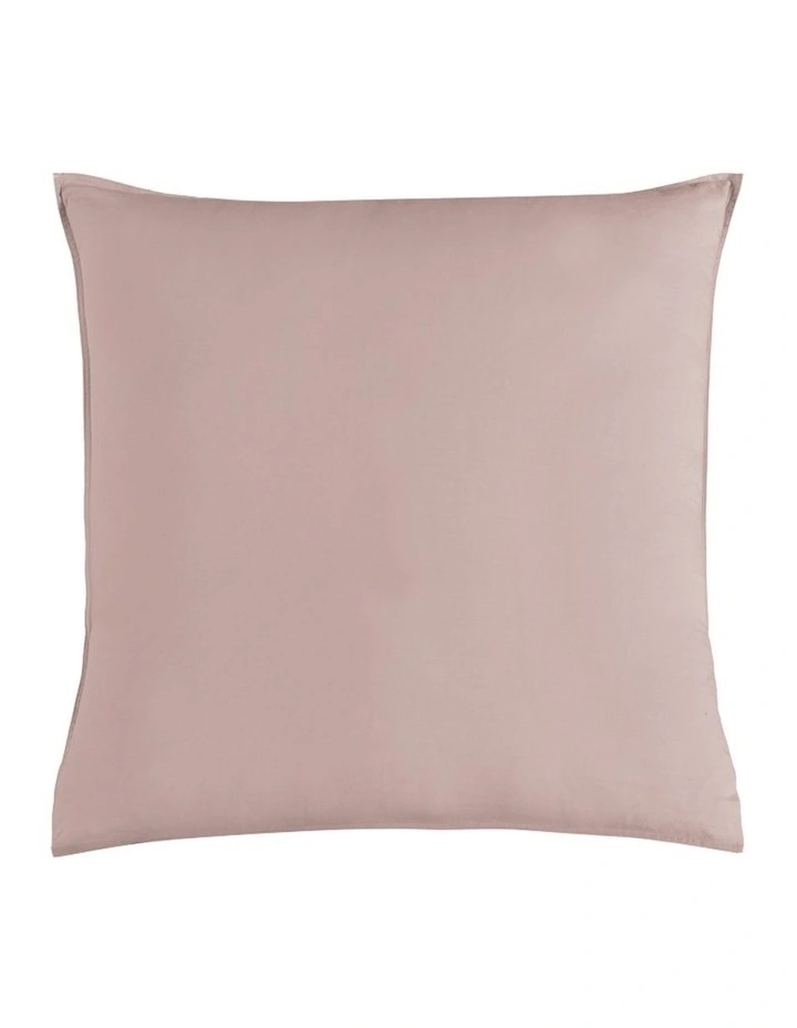 GIOIA CASA Vintage Washed Cotton Quilt Cover Set in Pink image 7