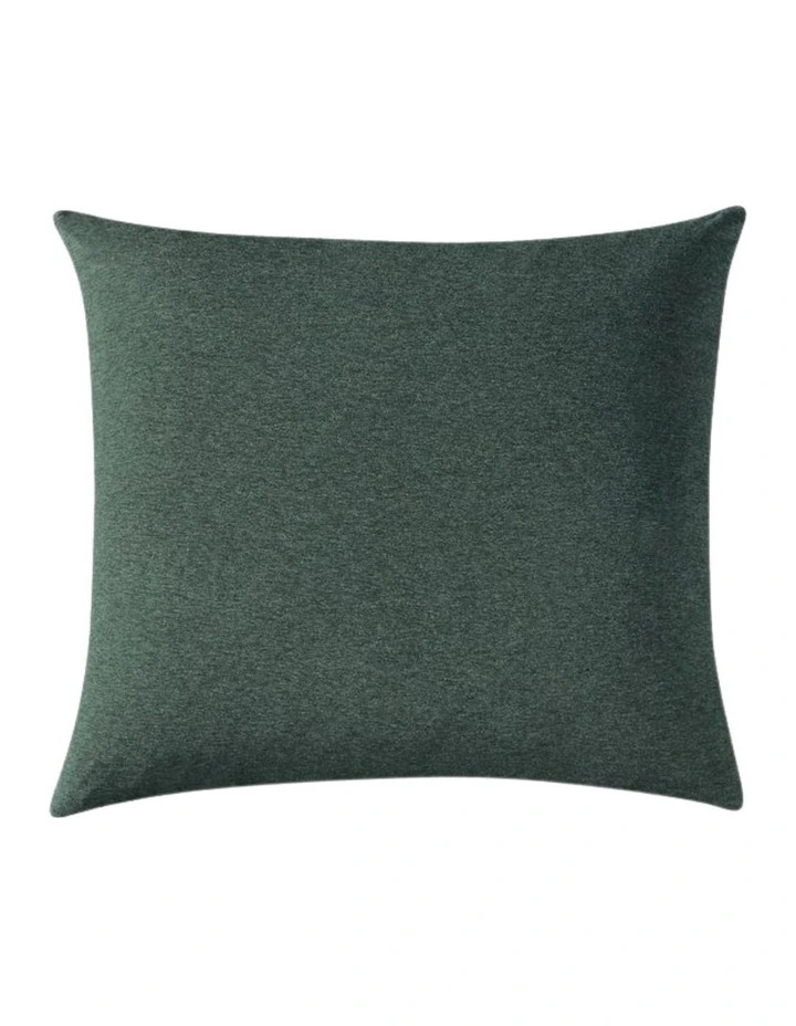 GIOIA CASA Jersey Cotton Quilt Cover Set in Forest Green image 6