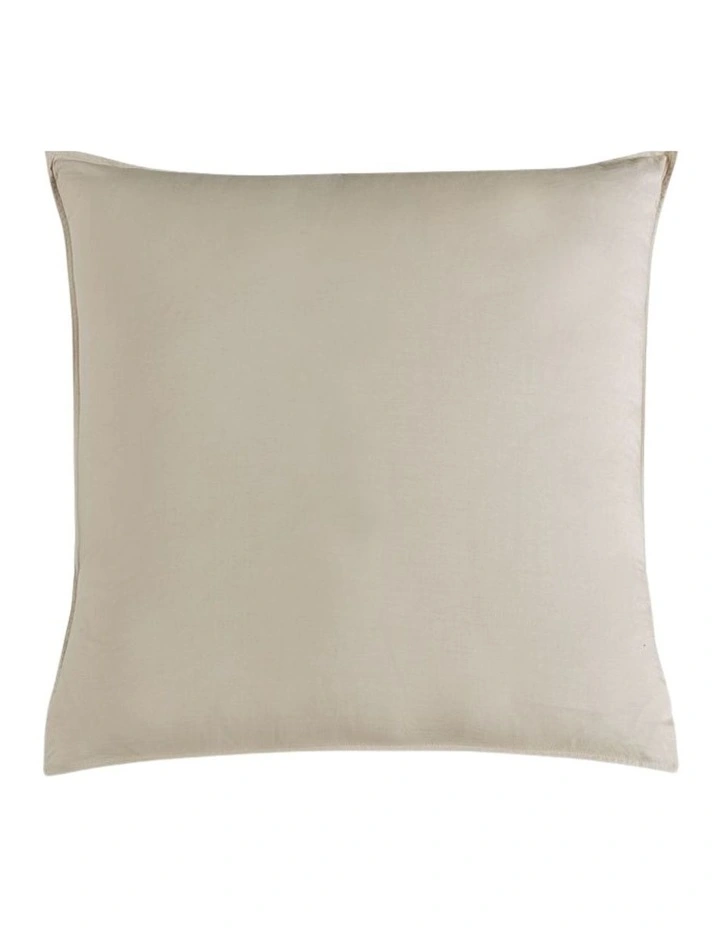 GIOIA CASA Vintage Washed Cotton Quilt Cover Set in Natural image 7