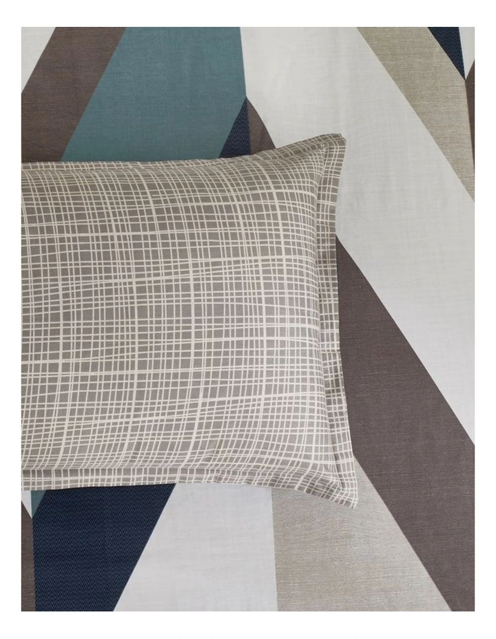 GIOIA CASA Oliver Reversible Printed Cotton Quilt Cover Set image 6