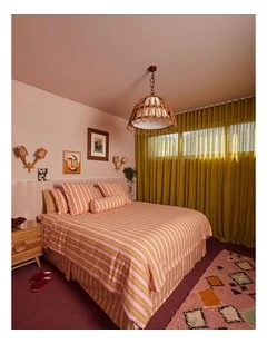 Sunrise Stripe Quilt Cover
