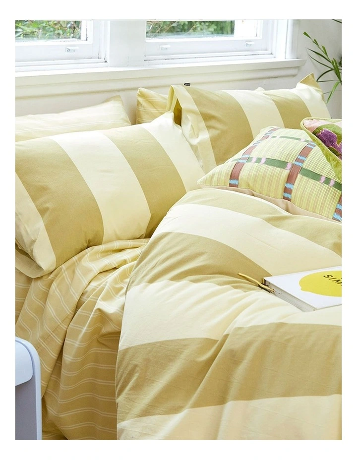 Breeze Lime Quilt Cover Set image 3