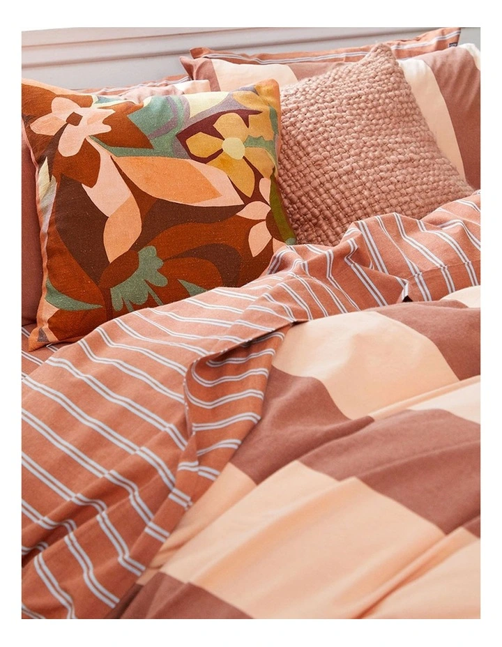 Breeze Rust Quilt Cover Set image 4