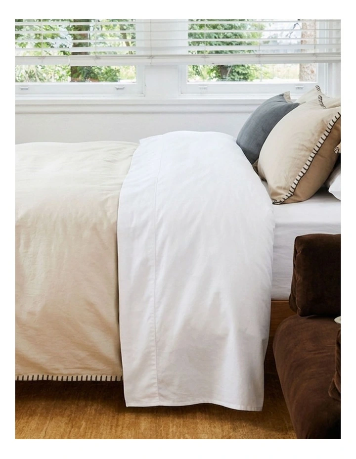Haven White Sheet Set image 2