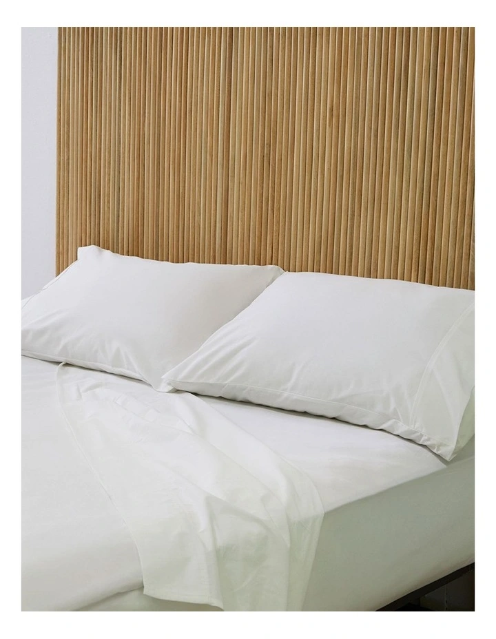 Haven White Sheet Set image 3
