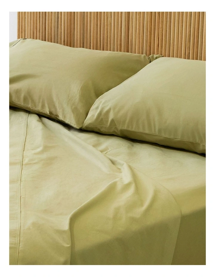 Haven Olive Sheet Set image 1