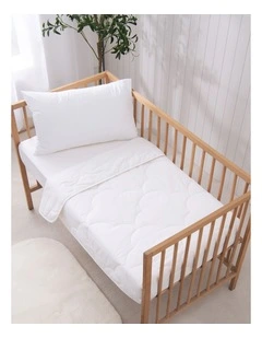 Dreamaker Baby Pure Cotton 280gsm Quilt Cot Size 100x120cm