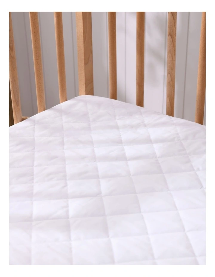 Dreamaker Baby Cotton Quilted Waterproof Mattress Protector image 2