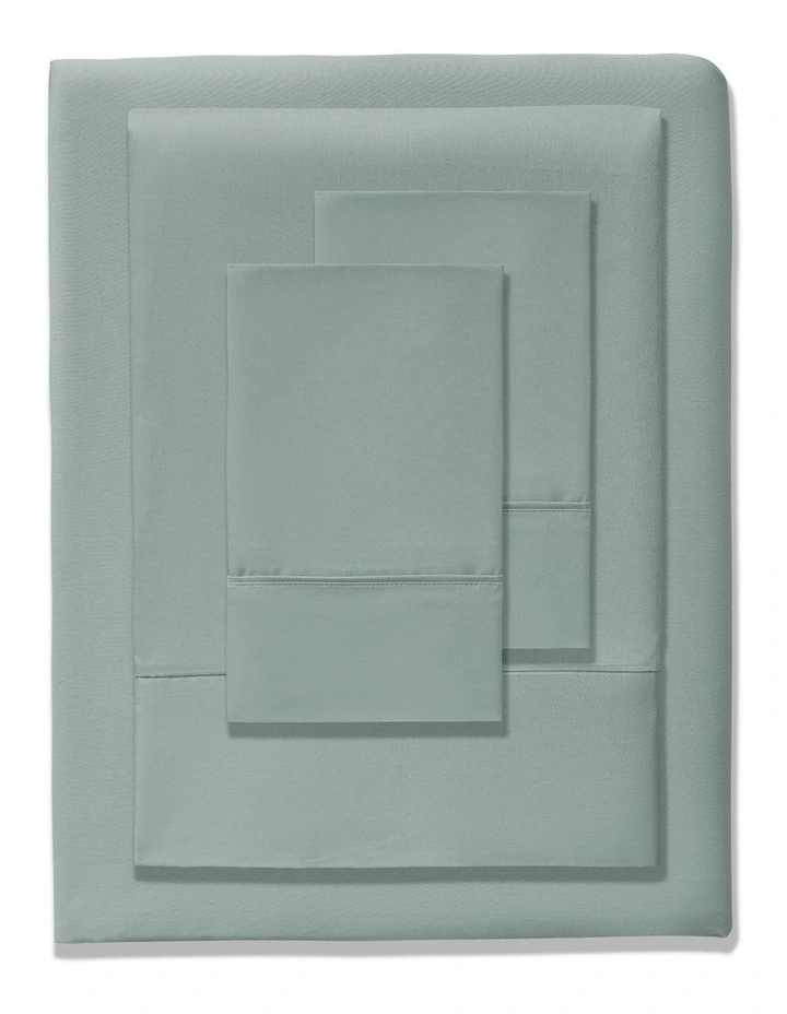 Accessorize 50cm Flex Fit Bamboo cotton Mega Sheet Set Sage image 3