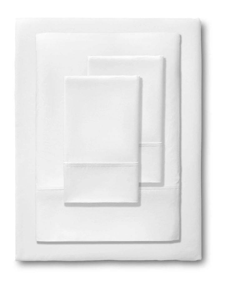 Accessorize 50cm Flex Fit Bamboo cotton Mega Sheet Set White image 3