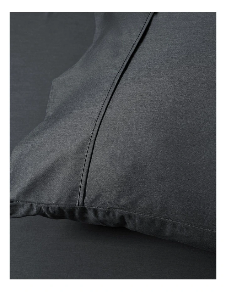 Accessorize 50cm Flex Fit Bamboo cotton Mega Sheet Set Charcoal image 2