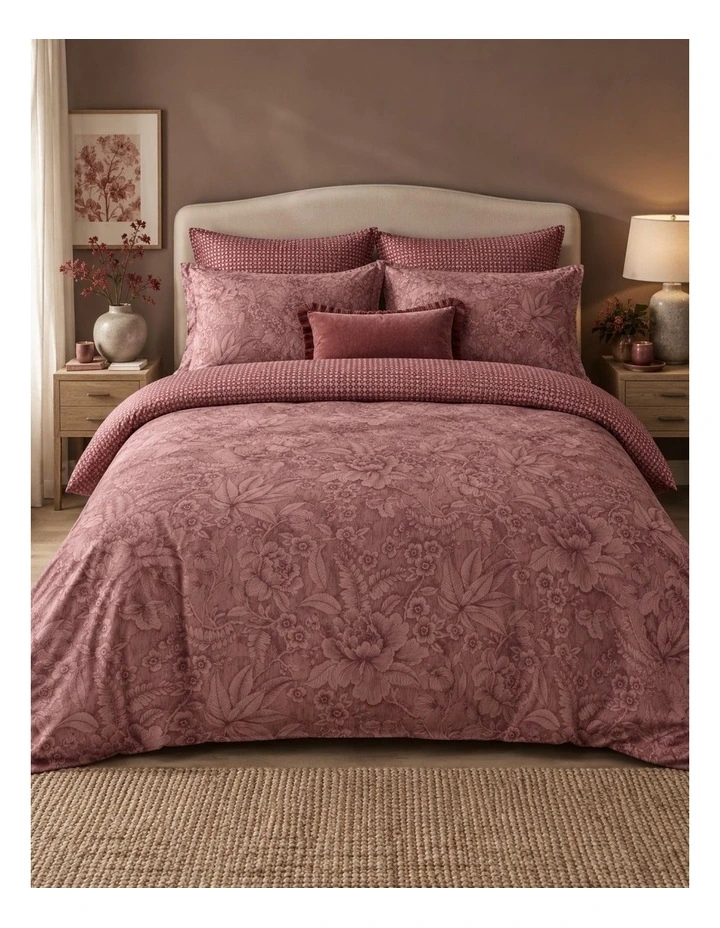 Pip Studio Casa Dei Fiori Terra Cotton Quilt Cover Set image 1