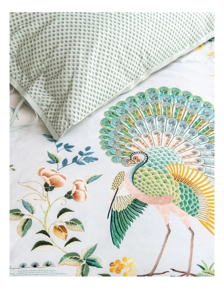 Pip Studio Japonica White Cotton Quilt Cover Set image 2