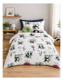 Bedding House Panda Dream Cotton Quilt Cover Set