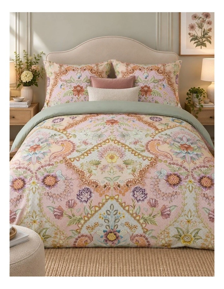 Pip Studio Saluti Grandi Pastel Cotton Quilt Cover Set image 1