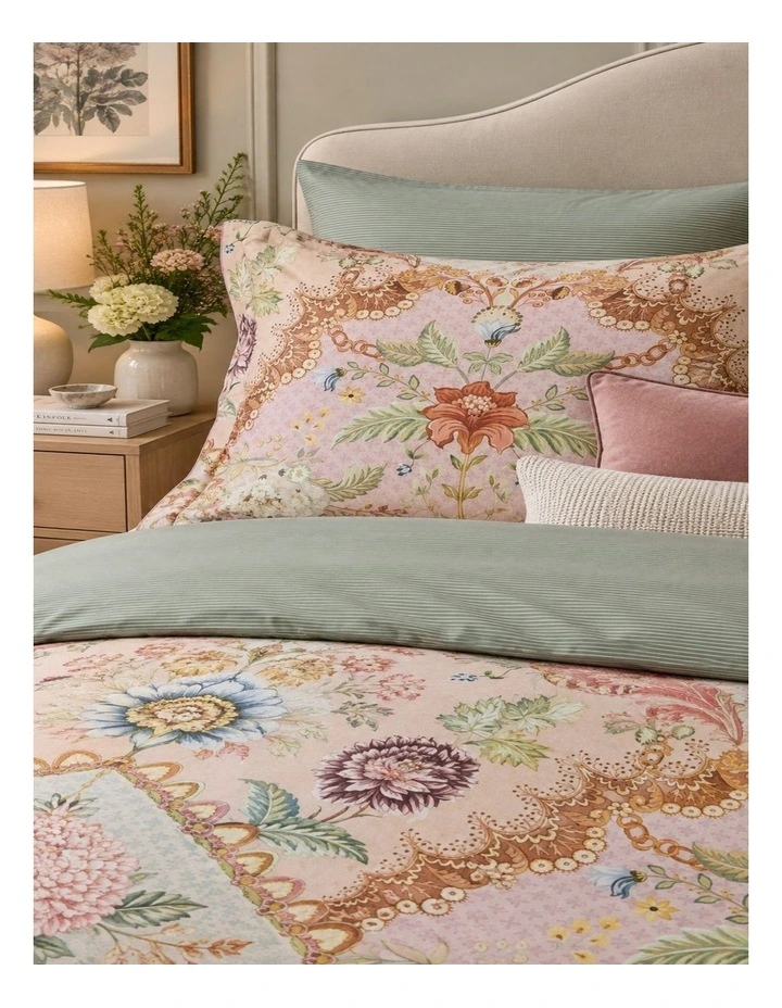Pip Studio Saluti Grandi Pastel Cotton Quilt Cover Set image 2