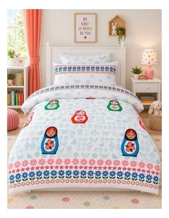 Happy Kids Chenka Quilt Cover Set