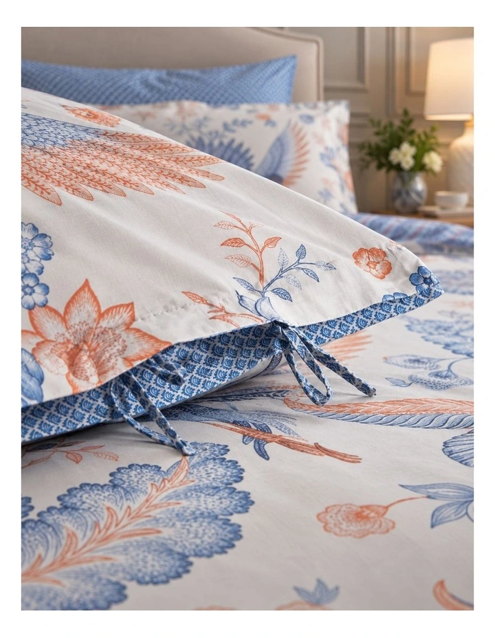 Pip Studio Royal Birds Blue Cotton Quilt Cover Set image 3