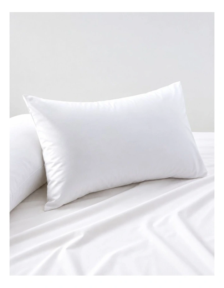 Accessorize Bamboo Cotton Standard Pillowcase Pair White image 1
