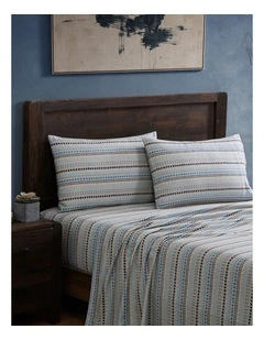 Muru Collection Movements Sheet Set In Blue