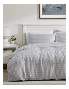 Gleeson Quilt Cover Set Grey