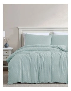 Alexander Quilt Cover Set Seamist