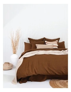 Linen Quilt Cover Set