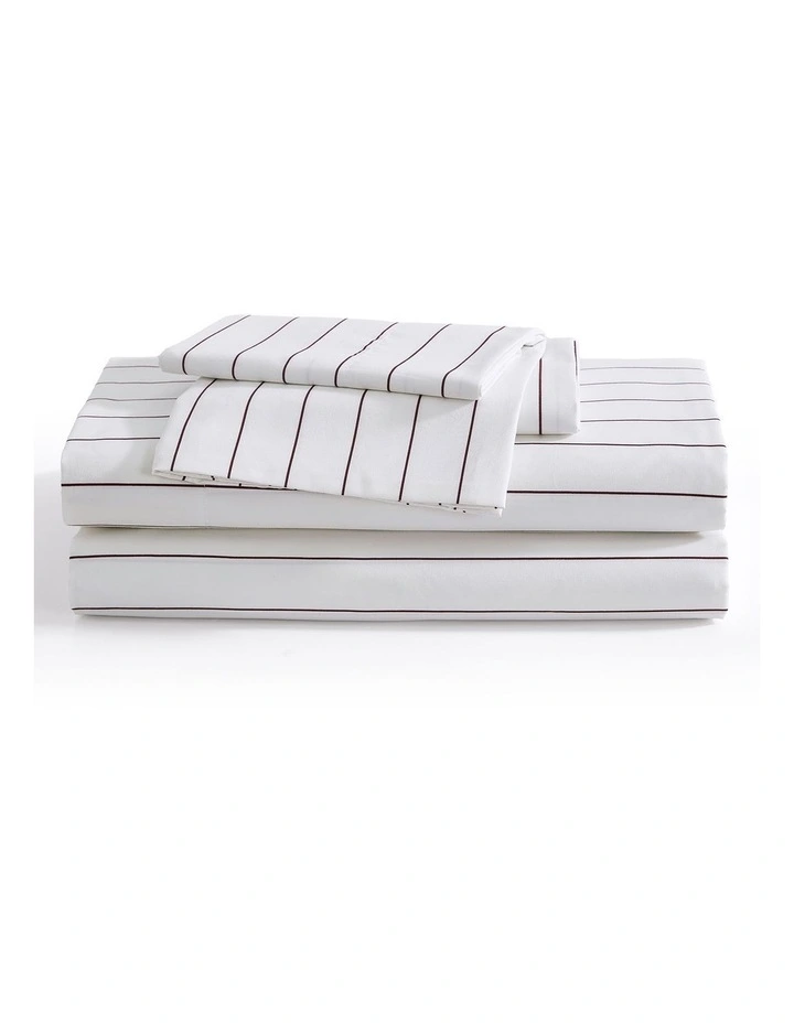 Chateau Printed Sheet Set In Mahogany image 3