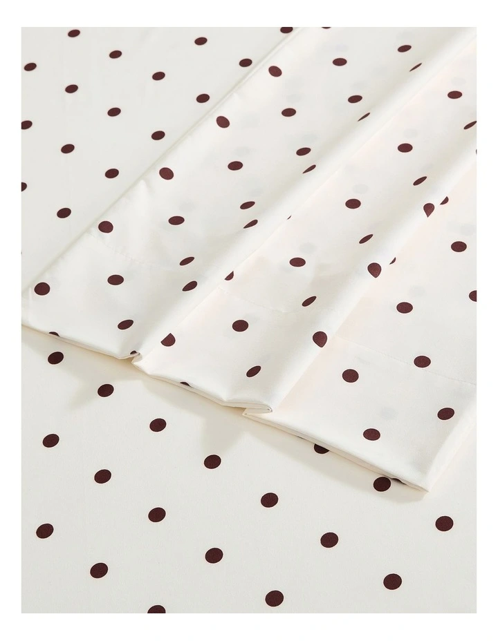 Dotti Printed Sheet Set In Coconut Milk image 2