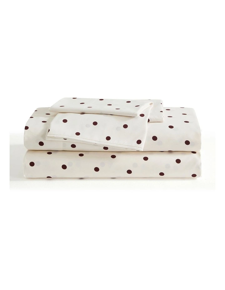 Dotti Printed Sheet Set In Coconut Milk image 3