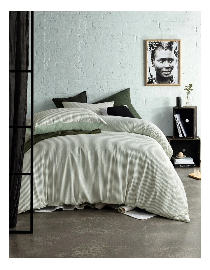 Accessorize Sanford Green Quilt Cover Set image 1