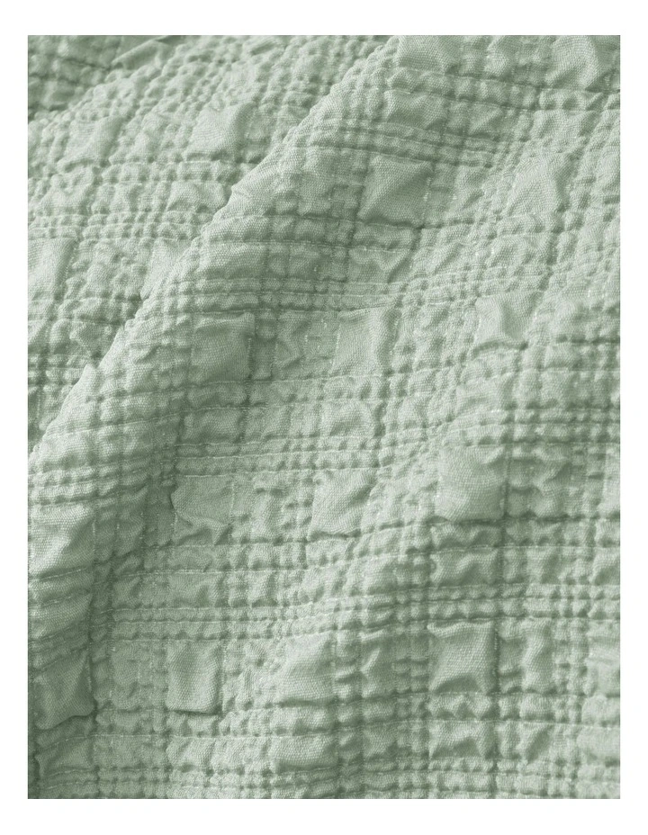 Accessorize Augusta Quilt Cover Set Sage image 2