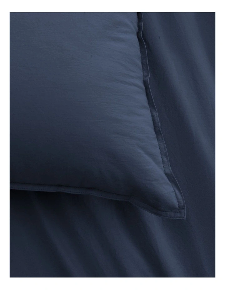 Accessorize Stone Washed Cotton Quilt Cover Set Denim image 2
