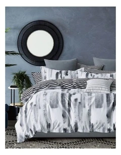 CleverPolly Lucas Reversible Printed Microfibre Quilt Cover Set