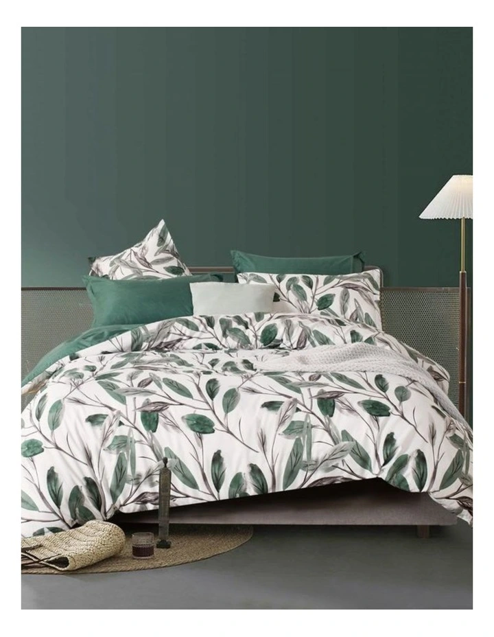 CleverPolly Sally Reversible Printed Microfibre Quilt Cover Set image 1
