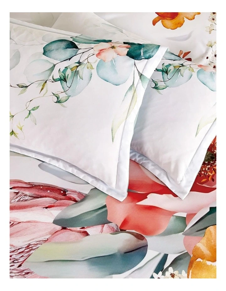 CleverPolly Flora Reversible Printed Microfibre Quilt Cover Set image 5