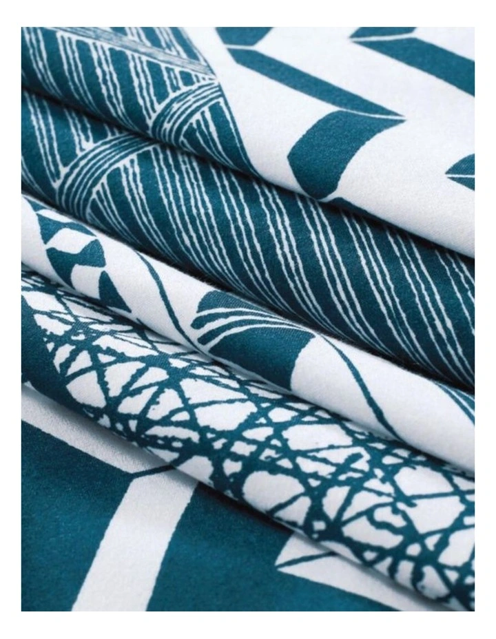 CleverPolly Jasper Reversible Printed Microfibre Quilt Cover Set image 3
