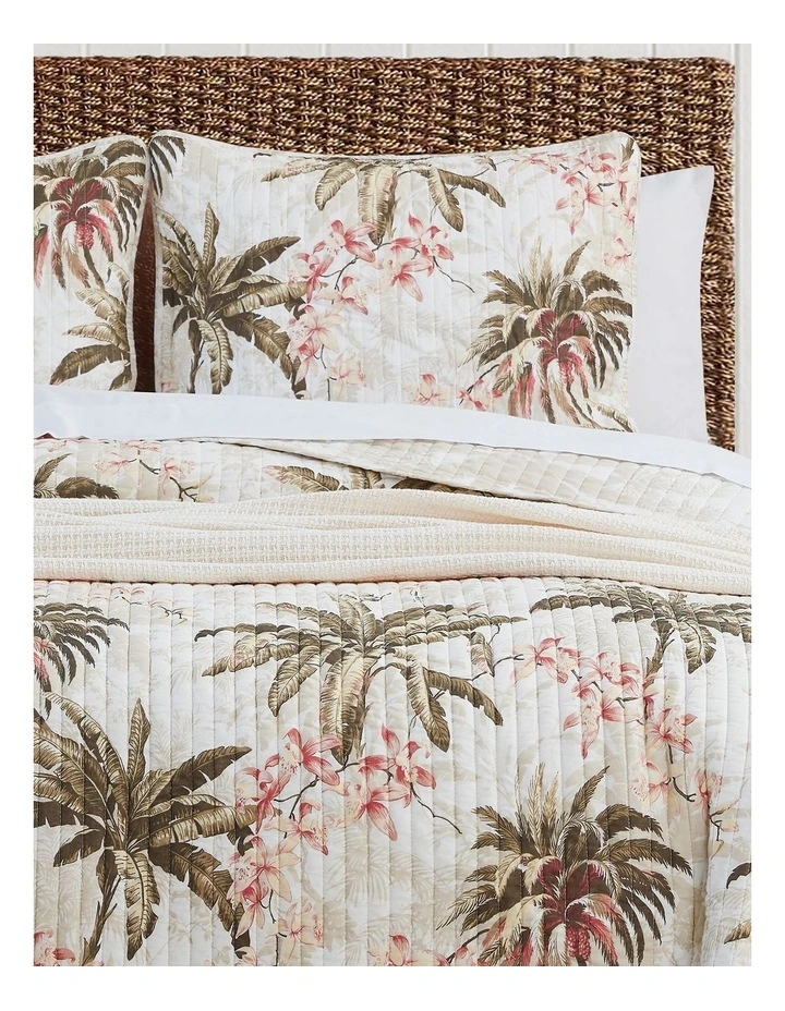 Bonny Cove Coverlet Set Coconut Queen image 3